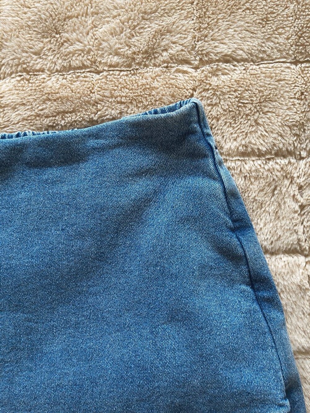 New Luvamia Blue Denim Skort